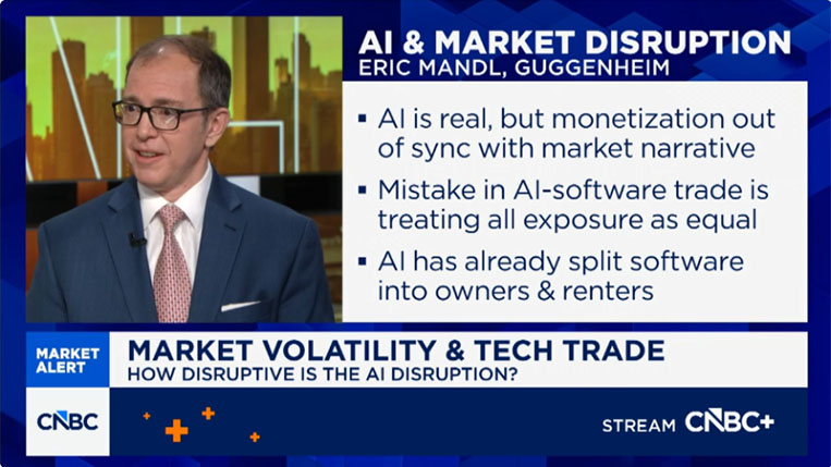 Eric Mandl Highlights AI Implications on Software Valuations