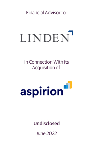 Financial Advisor to Linden Capital Partners.